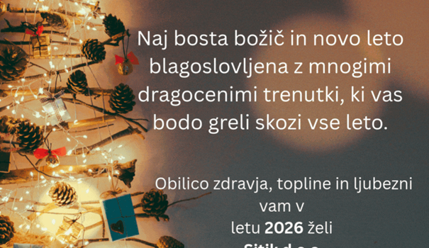 Vesel božič in srečno 2026